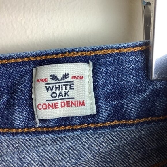 LEVI’S WEDGIE WHITE OAK CONE VINTAGE STYLE JEANS SHORTS - Picture 10 of 13